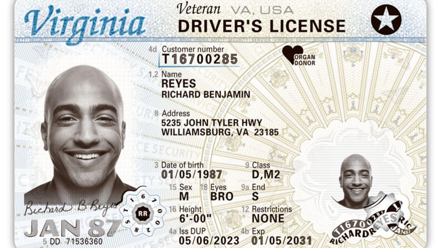Licenses & IDs Virginia Department of Motor Vehicles