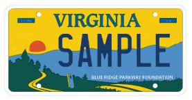 Blue Ridge Parkway Foundation Plate