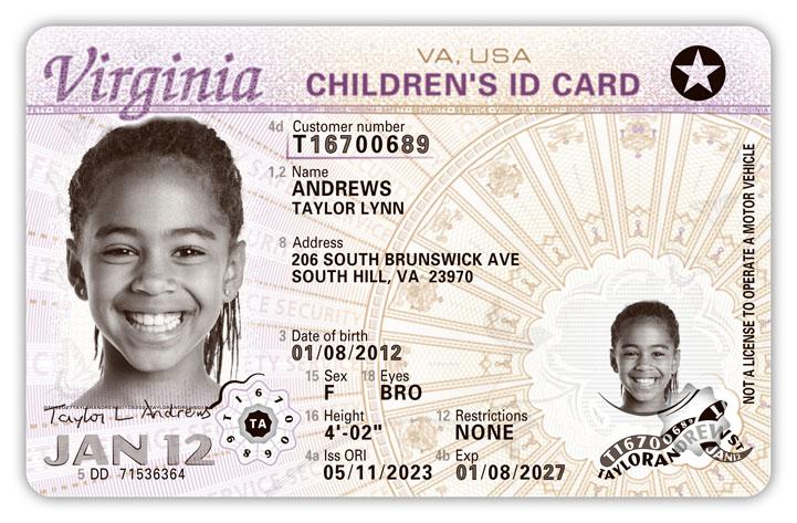 New Look Of Driver's Licenses | Virginia Department Of Motor Vehicles