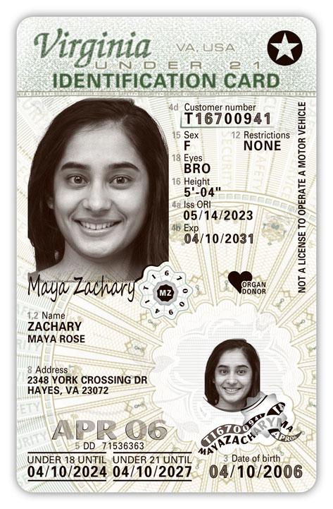 New Look Of Driver's Licenses | Virginia Department Of Motor Vehicles